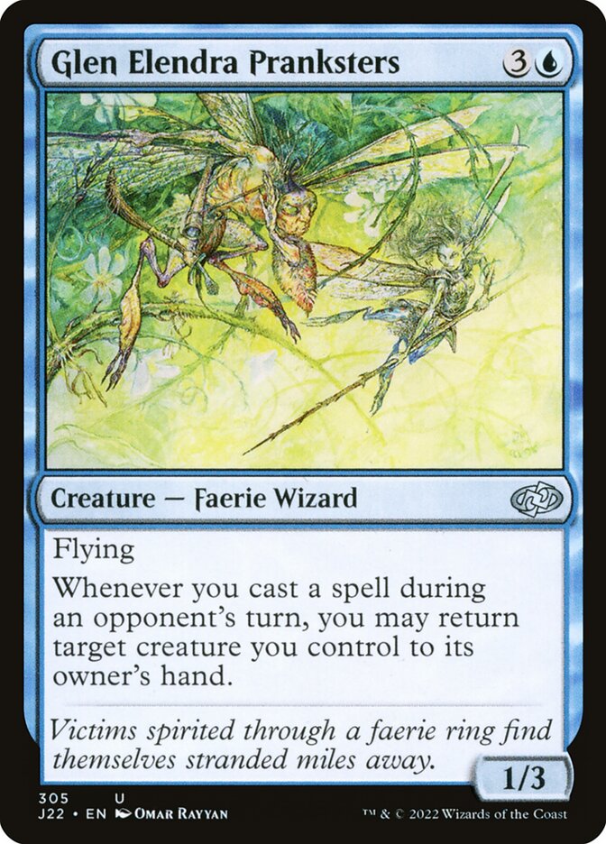 Glen Elendra Pranksters J22-305 Jumpstart 2022 Magic card
