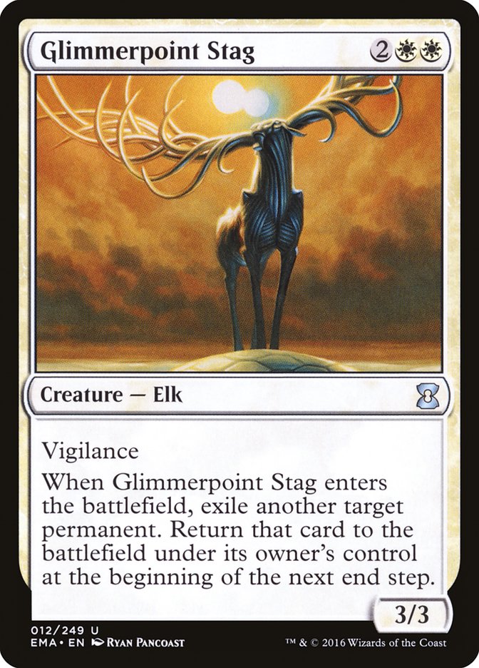Glimmerpoint Stag EMA-12 Eternal Masters Magic card