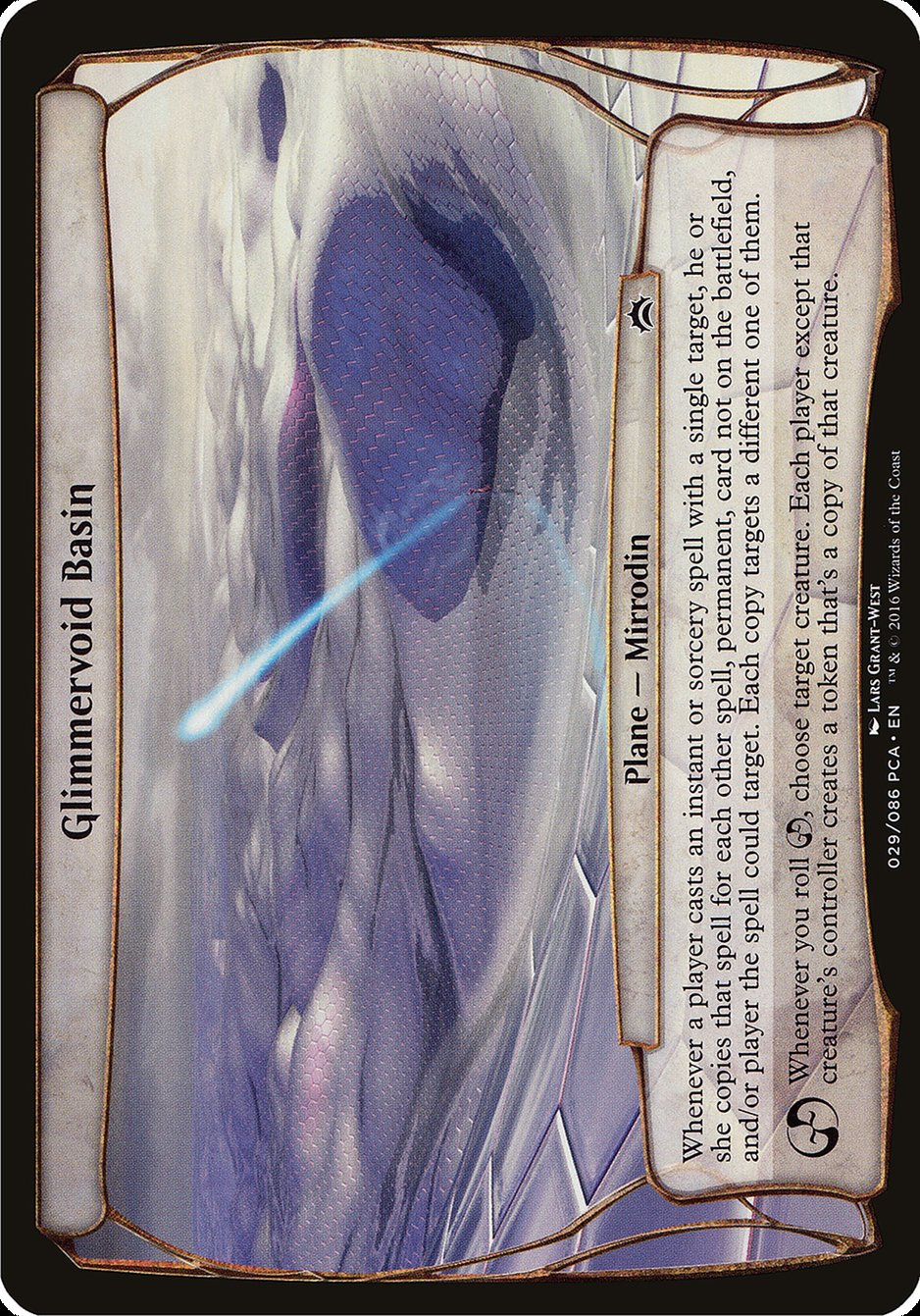 Glimmervoid Basin OPCA-29 Planechase Anthology Planes Magic card