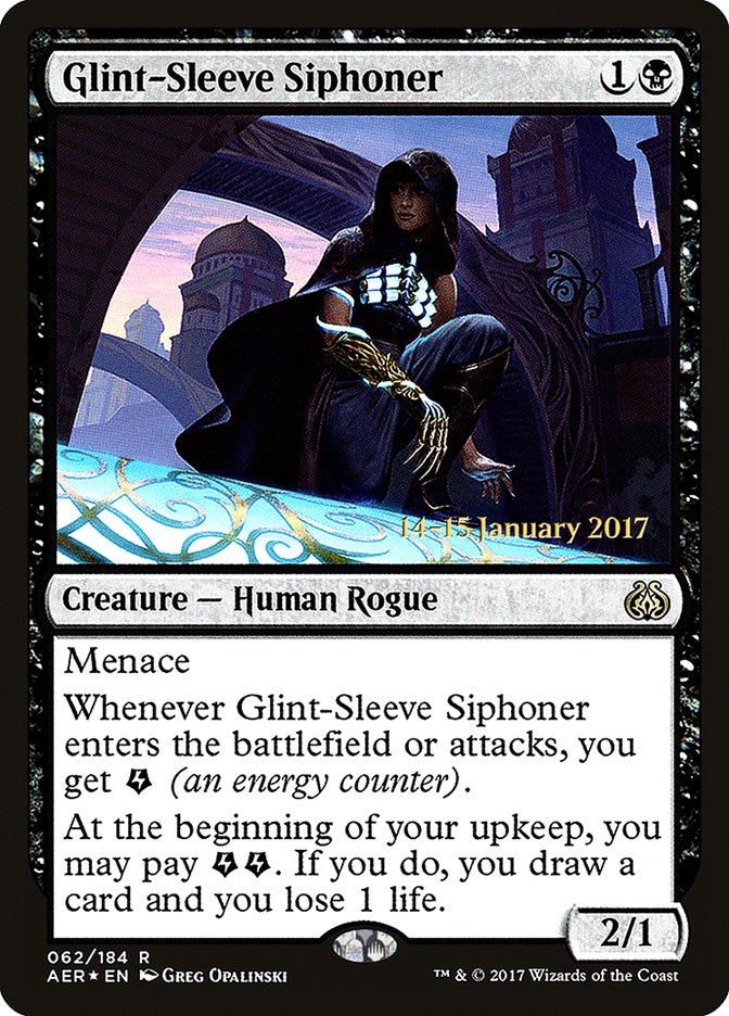 Glint-Sleeve Siphoner PAER-62S Aether Revolt Promos Magic card