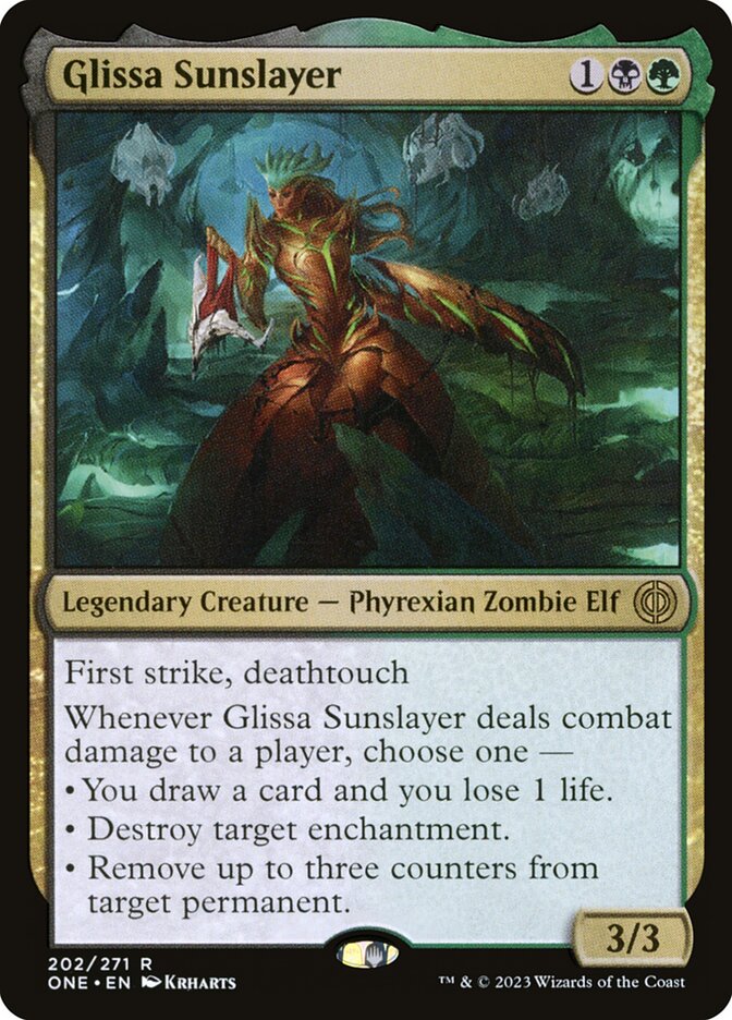 Glissa Sunslayer ONE-202 Phyrexia: All Will Be One Magic card