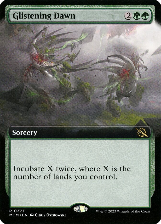 Glistening Dawn MOM-371 March of the Machine Magic card