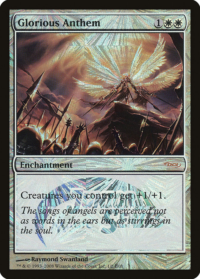 Glorious Anthem PJSE-100000000 Junior Series Europe Magic card