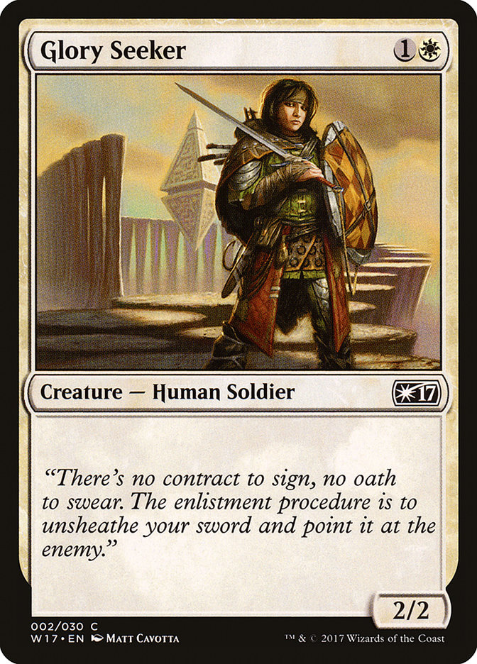Glory Seeker W17-2 Welcome Deck 2017 Magic card