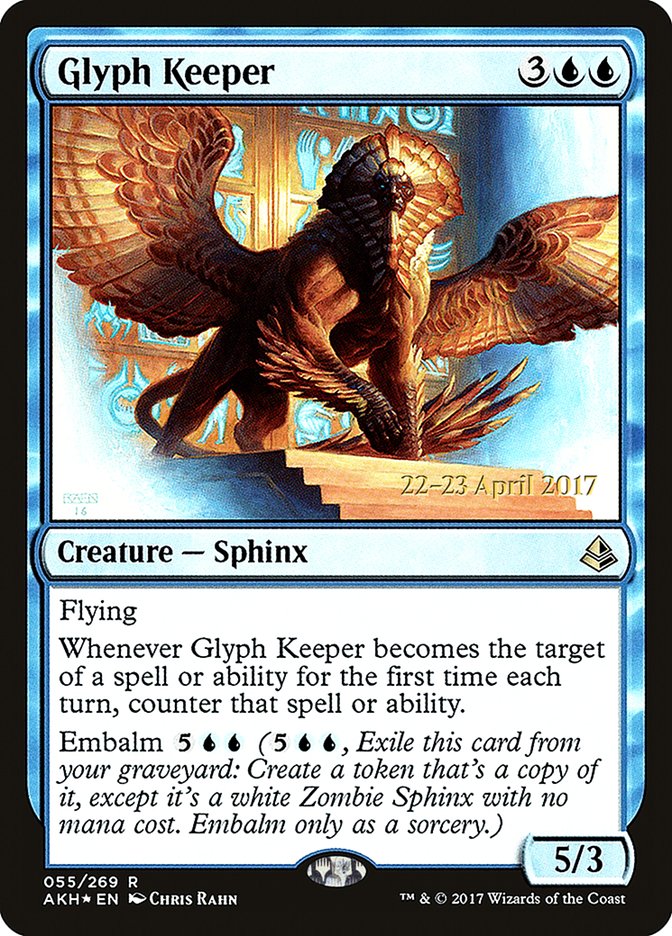 Glyph Keeper PAKH-55S Amonkhet Promos Magic card