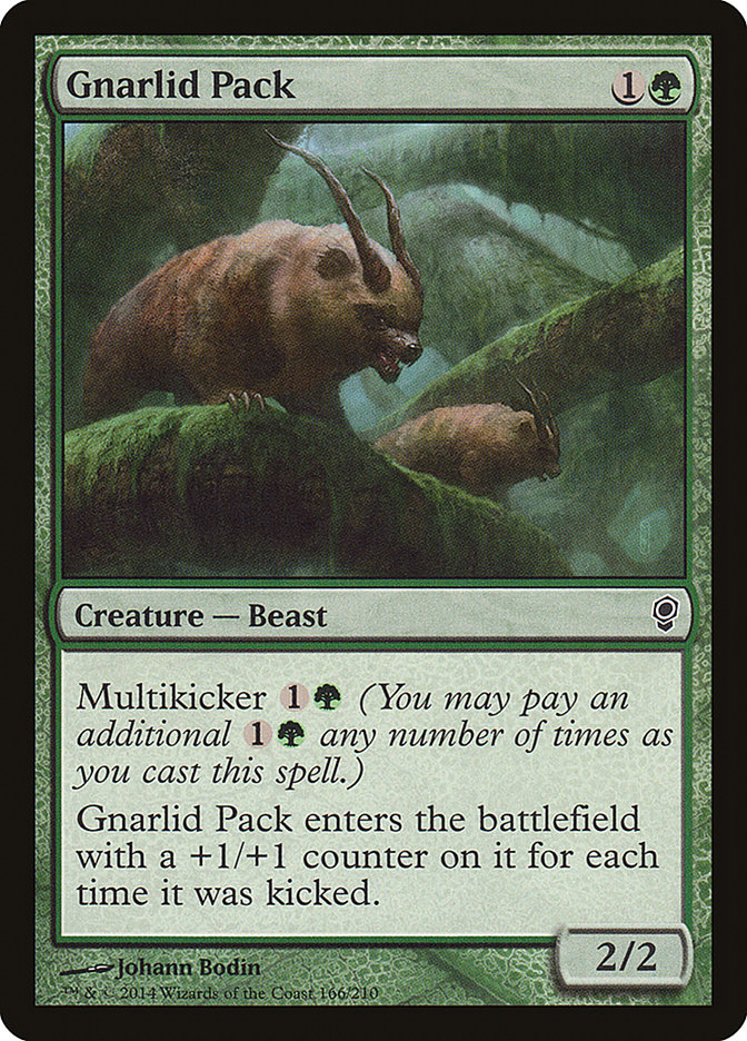 Gnarlid Pack CNS-166 Conspiracy Magic card