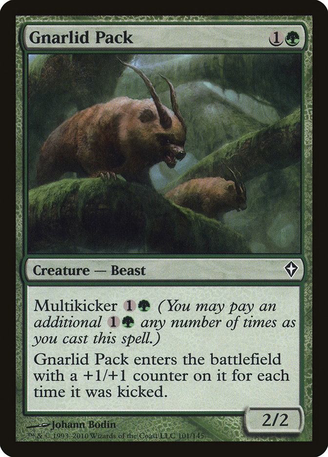 Gnarlid Pack WWK-101 Worldwake Magic card
