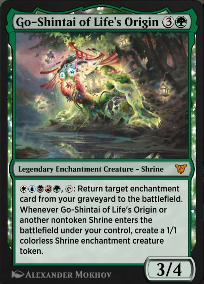 Go-Shintai of Life's Origin HA6-6 Historic Anthology 6 Magic card