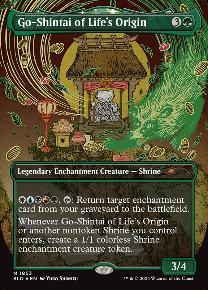 Go-Shintai of Life's Origin SLD-1853 Secret Lair Drop Magic card