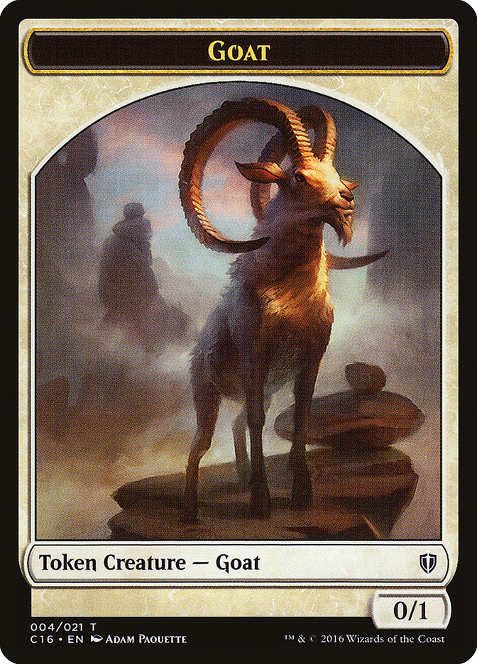 Goat TC16-4 Commander 2016 Tokens Magic card