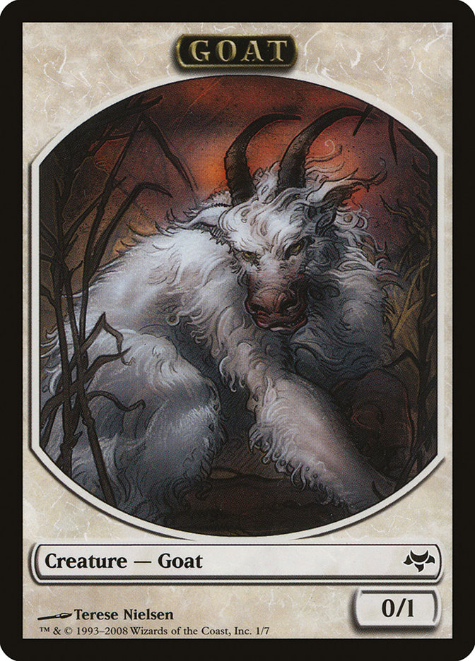 Goat TEVE-1 Eventide Tokens Magic card