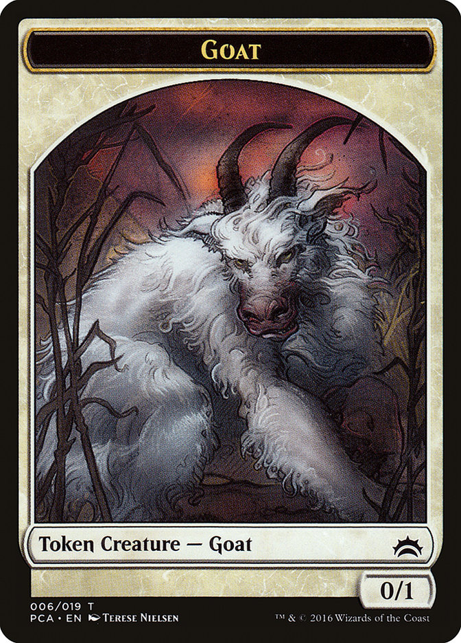 Goat TPCA-6 Planechase Anthology Tokens Magic card