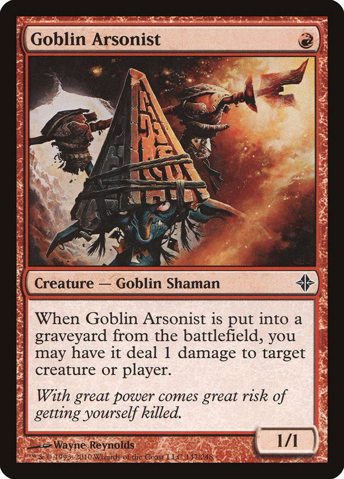 Goblin Arsonist ROE-147 Rise of the Eldrazi Magic card