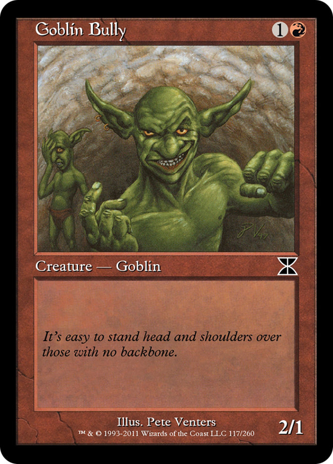 Goblin Bully ME4-117 Masters Edition IV Magic card
