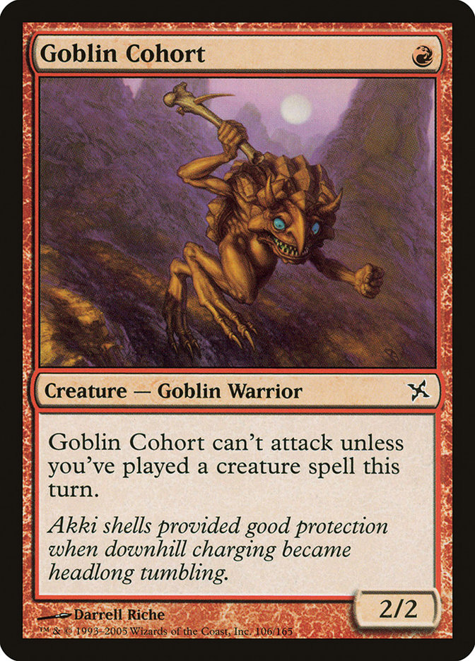 Goblin Cohort BOK-106 Betrayers of Kamigawa Magic card