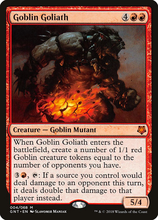 Goblin Goliath GNT-4 Game Night Magic card