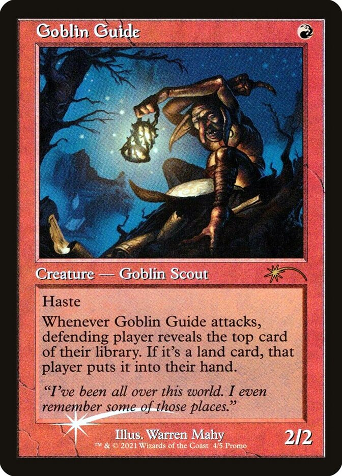 Goblin Guide PLG21-4 Love Your LGS 2021 Magic card