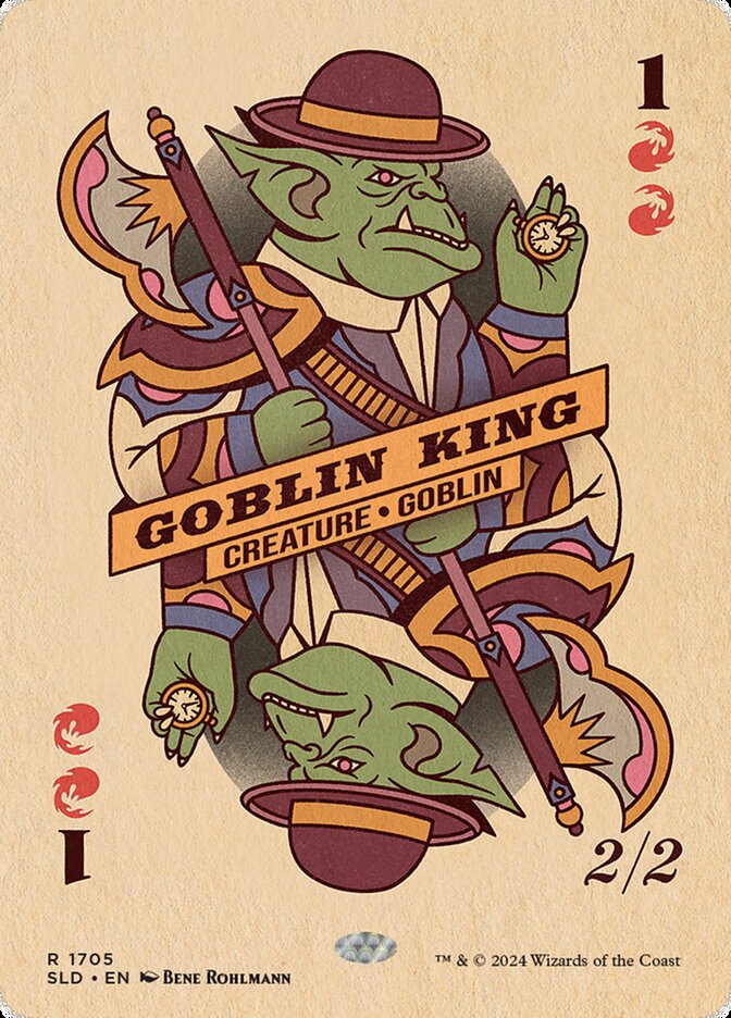 Goblin King SLD-1705 Secret Lair Drop Magic card