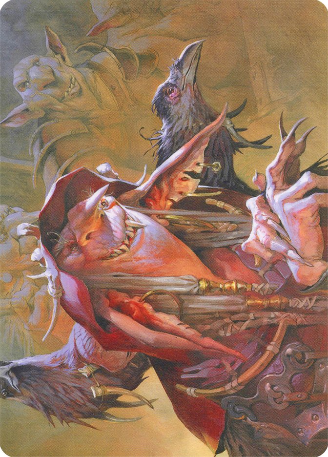 Goblin Matron // Goblin Matron AMH1-17 Modern Horizons Art Series Magic card