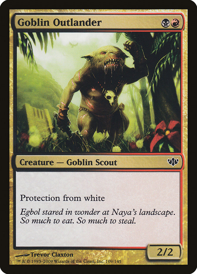 Goblin Outlander CON-109 Conflux Magic card