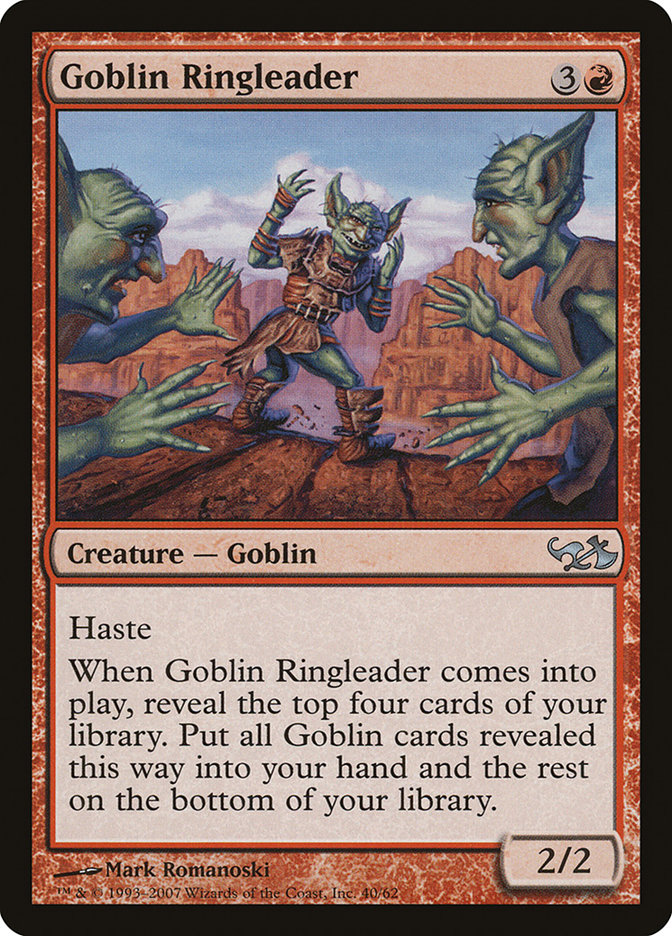 Goblin Ringleader DD1-40 Duel Decks: Elves vs. Goblins Magic card