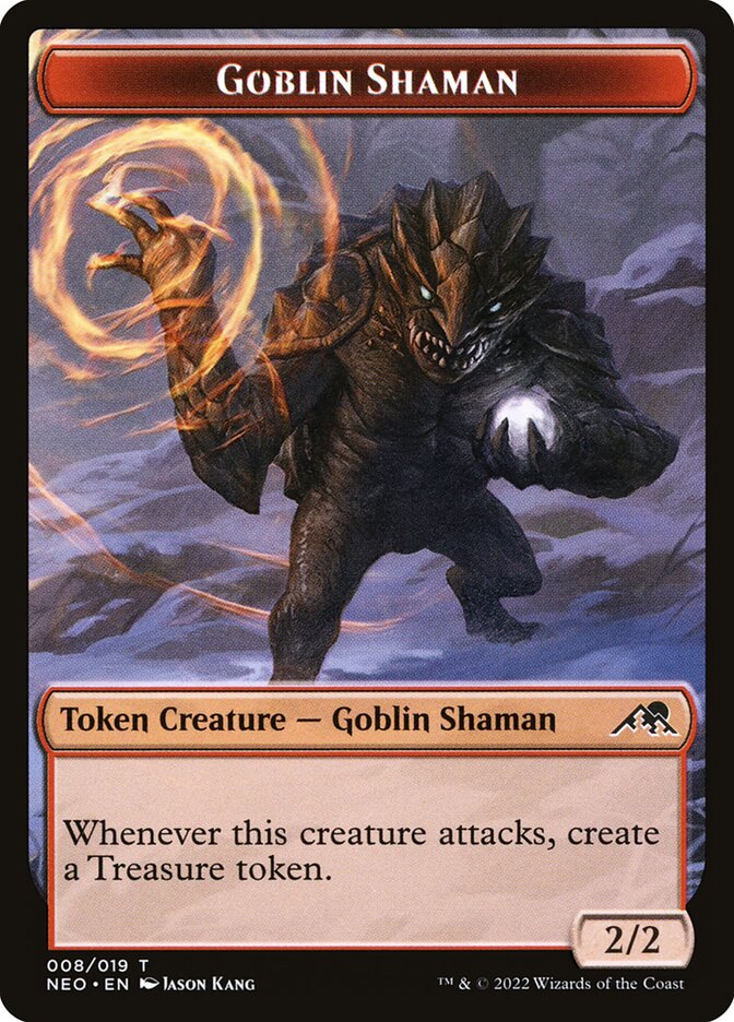 Goblin Shaman TNEO-8 Kamigawa: Neon Dynasty Tokens Magic card