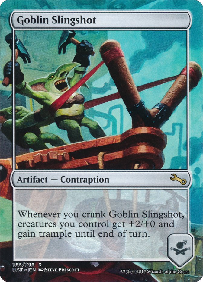 Goblin Slingshot UST-185 Unstable Magic card