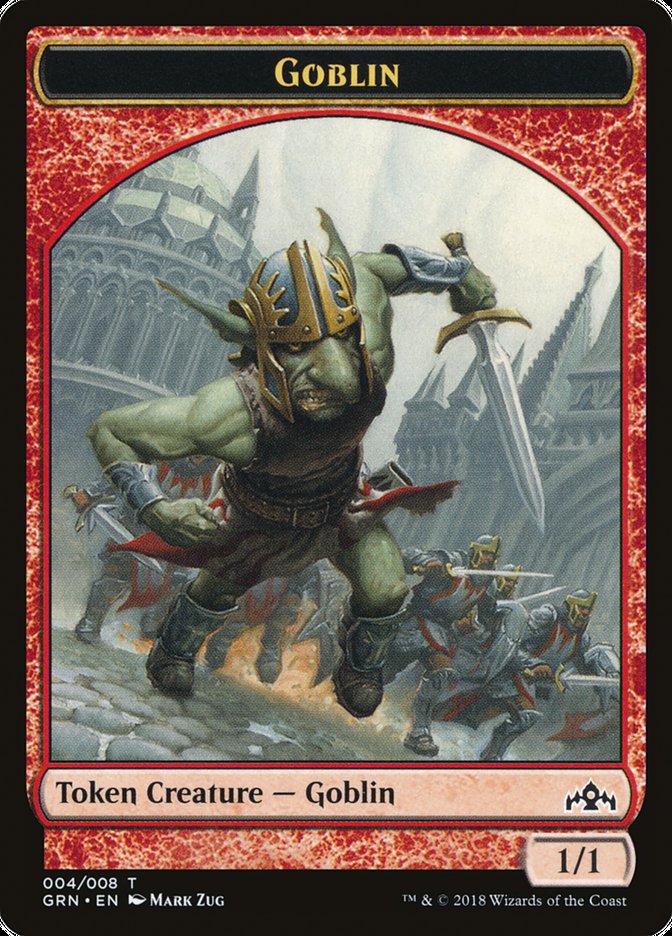 Goblin // Soldier TGK1-4 GRN Guild Kit Tokens Magic card