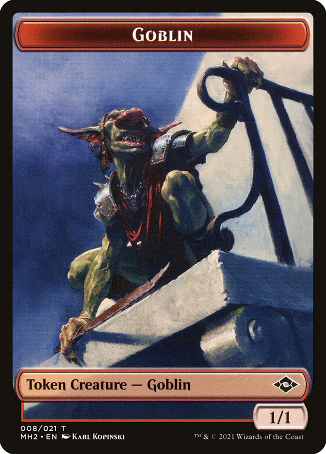 Goblin TMH2-8 Modern Horizons 2 Tokens Magic card