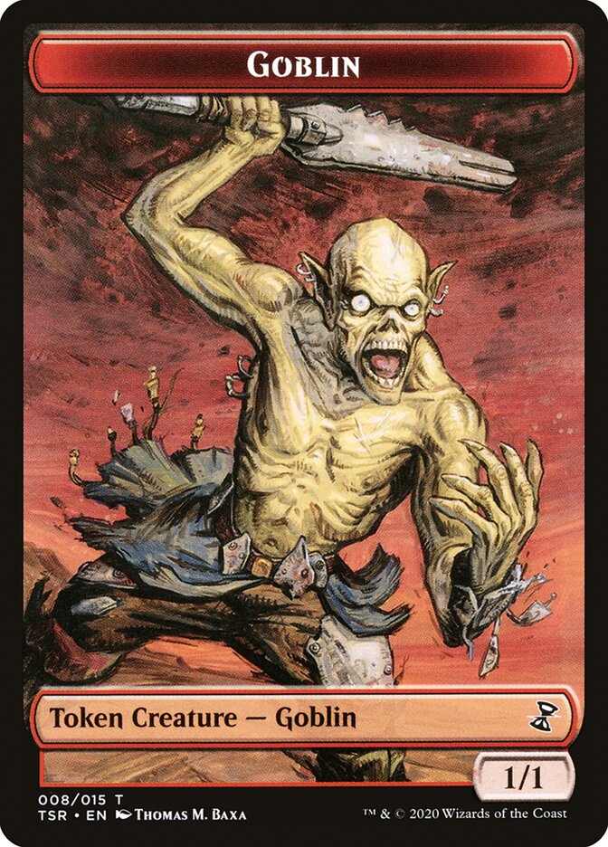 Goblin TTSR-8 Time Spiral Remastered Tokens Magic card