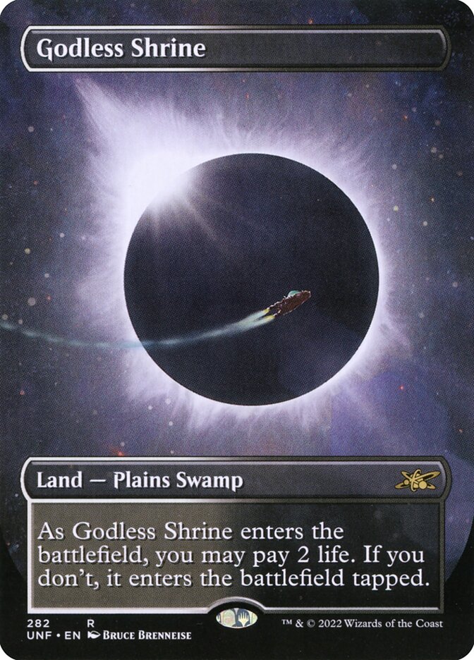 Godless Shrine UNF-282 Unfinity Magic card