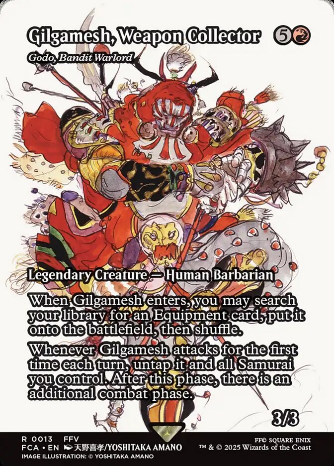 Godo, Bandit Warlord FCA-13 Final Fantasy: Through the Ages Magic card