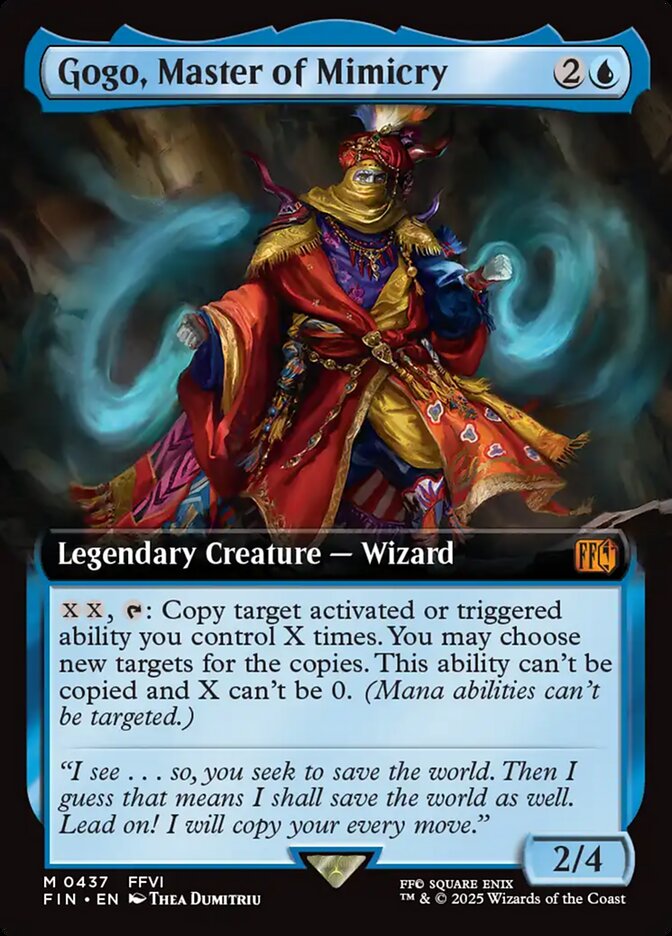 Gogo, Master of Mimicry FIN-437 Final Fantasy Magic card