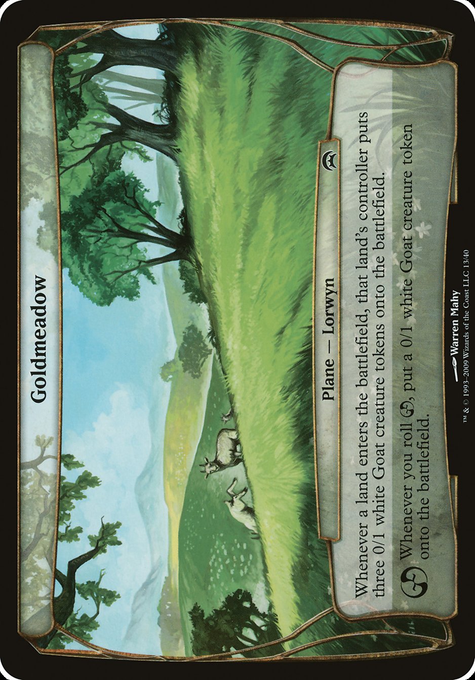 Goldmeadow OHOP-13 Planechase Planes Magic card