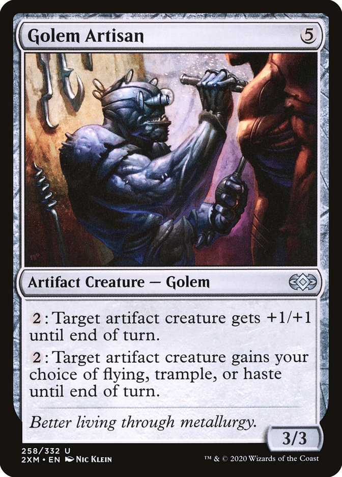 Golem Artisan 2XM-258 Double Masters Magic card