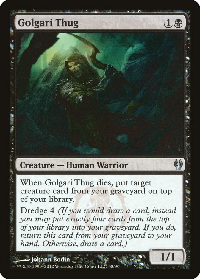 Golgari Thug DDJ-48 Duel Decks: Izzet vs. Golgari Magic card