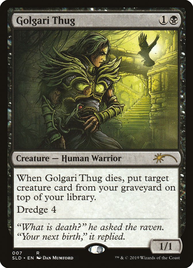 Golgari Thug SLD-7 Secret Lair Drop Magic card
