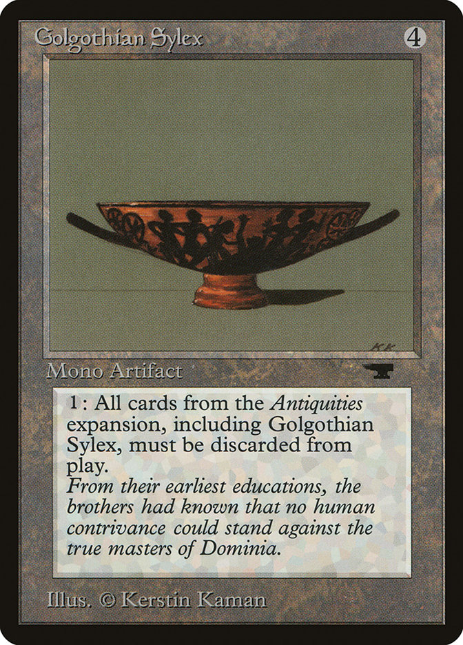 Golgothian Sylex ATQ-51 Antiquities Magic card