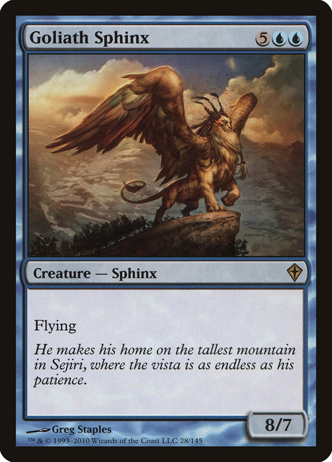 Goliath Sphinx WWK-28 Worldwake Magic card