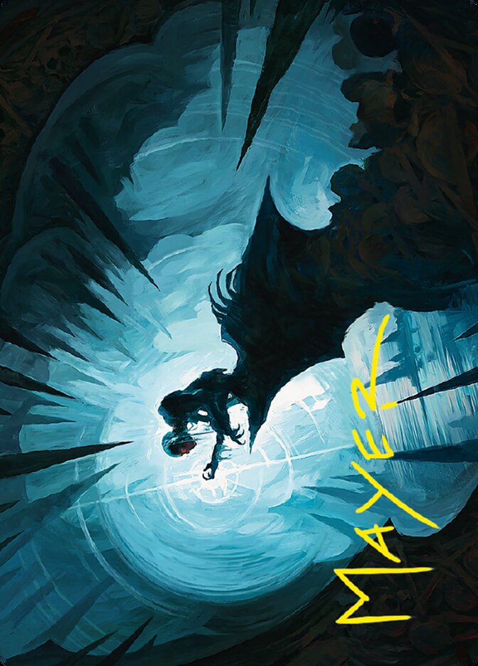 Gollum, Patient Plotter // Gollum, Patient Plotter ALTR-41 Tales of Middle-earth Art Series Magic card