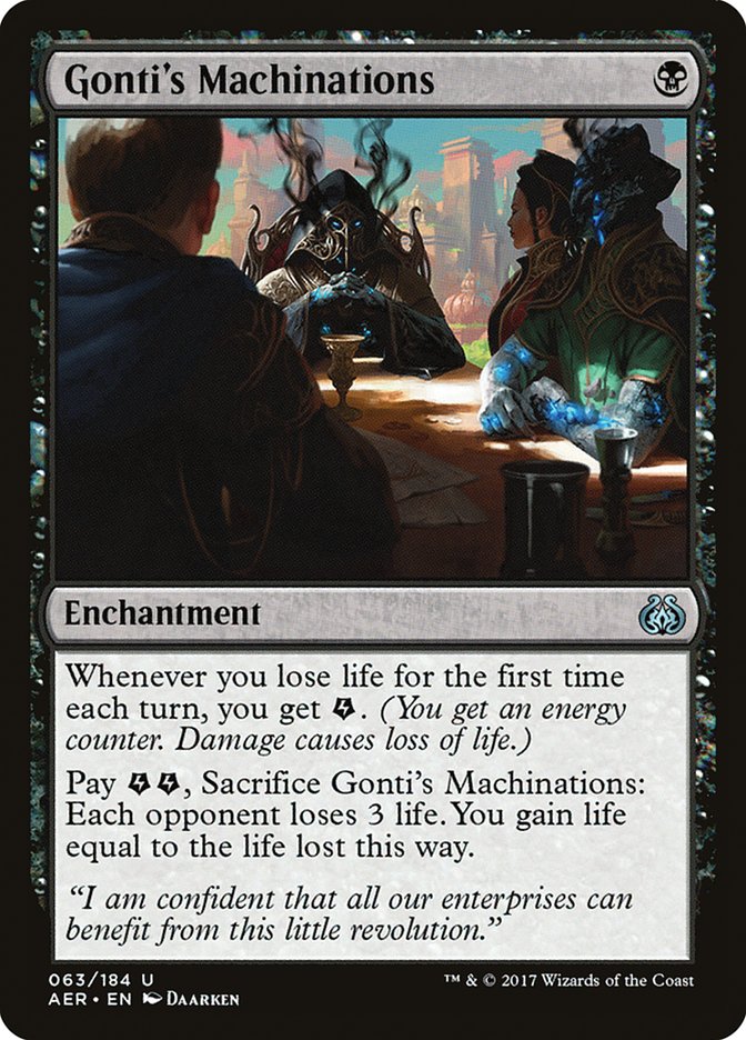 Gonti's Machinations AER-63 Aether Revolt Magic card