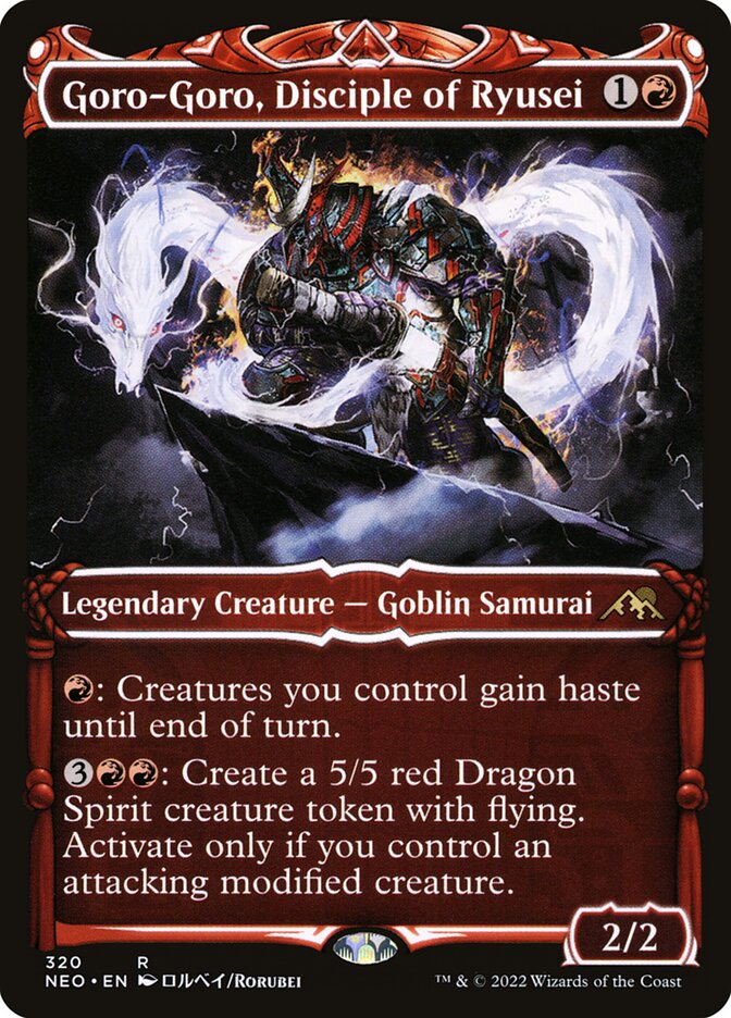 Goro-Goro, Disciple of Ryusei NEO-320 Kamigawa: Neon Dynasty Magic card