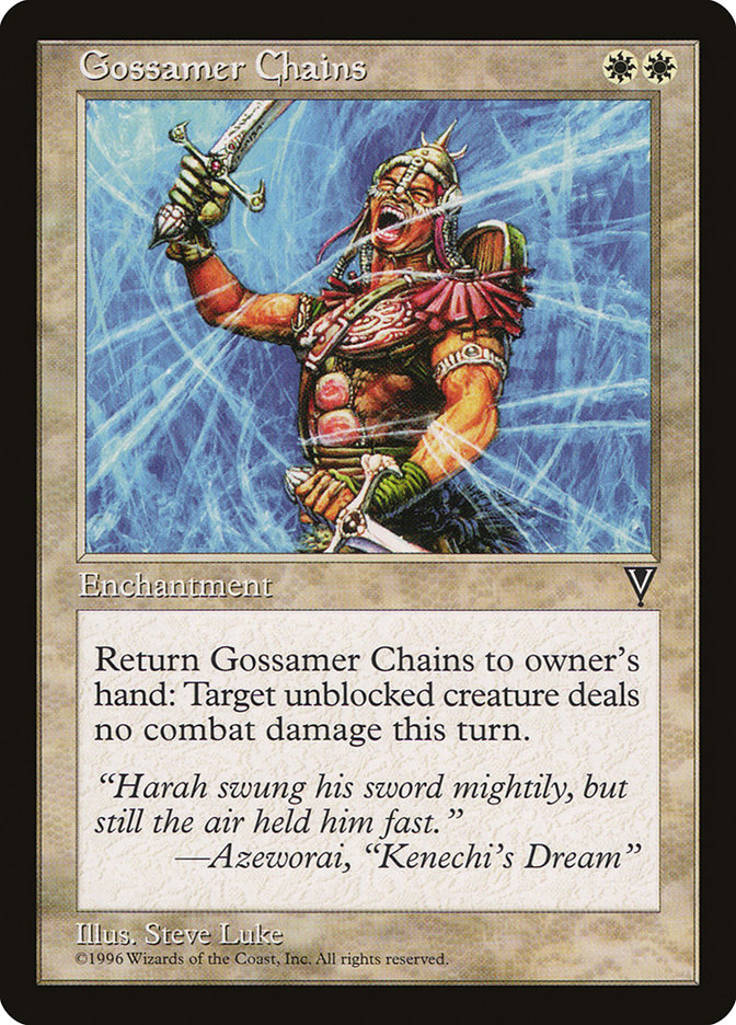 Gossamer Chains VIS-6 Visions Magic card