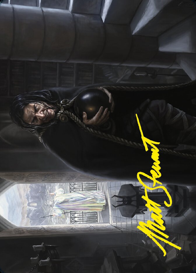 Gríma, Saruman's Footman // Gríma, Saruman's Footman ALTR-63 Tales of Middle-earth Art Series Magic card