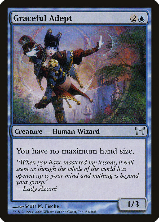 Graceful Adept CHK-63 Champions of Kamigawa Magic card