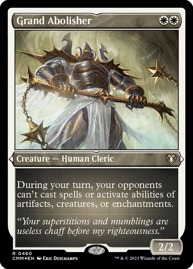 Grand Abolisher CMM-460 Commander Masters Magic card