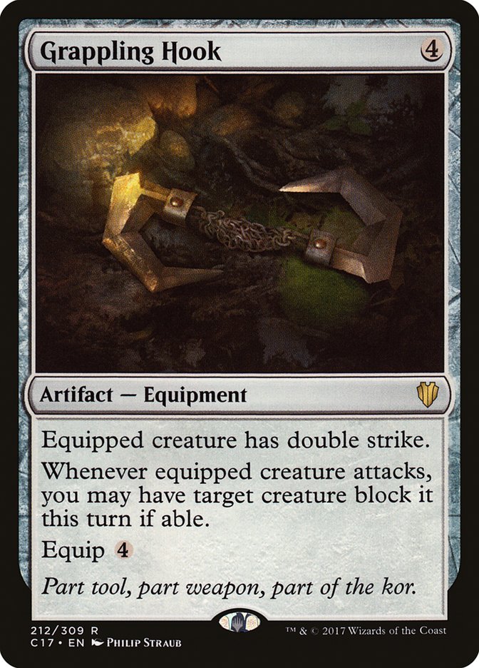 Grappling Hook C17-212 Commander 2017 Magic card