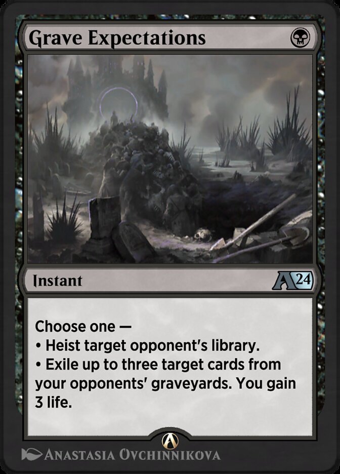 Grave Expectations YOTJ-9 Alchemy: Outlaws of Thunder Junction Magic card