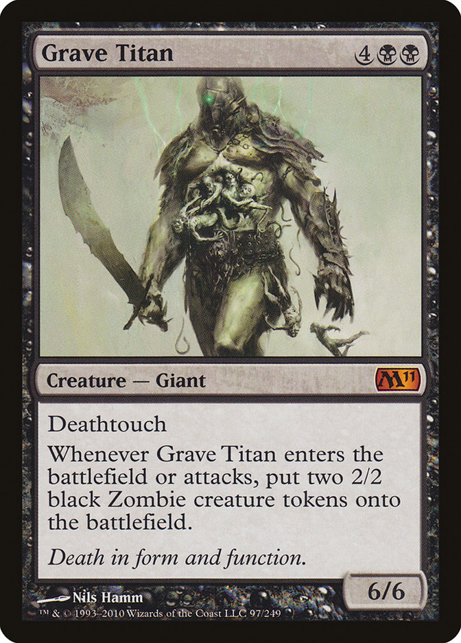Grave Titan M11-97 Magic 2011 Magic card