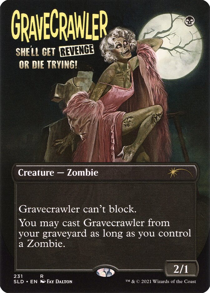 Gravecrawler SLD-231 Secret Lair Drop Magic card
